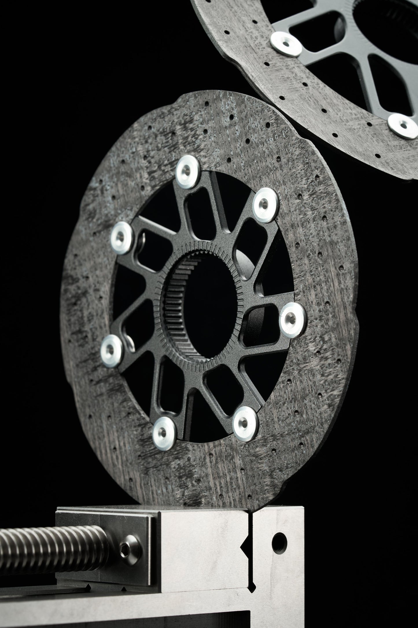 Carbonova carbon ceramic brake disc 140mm for road bike