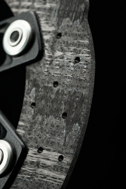 Carbonova carbon ceramic brake disc surface detail