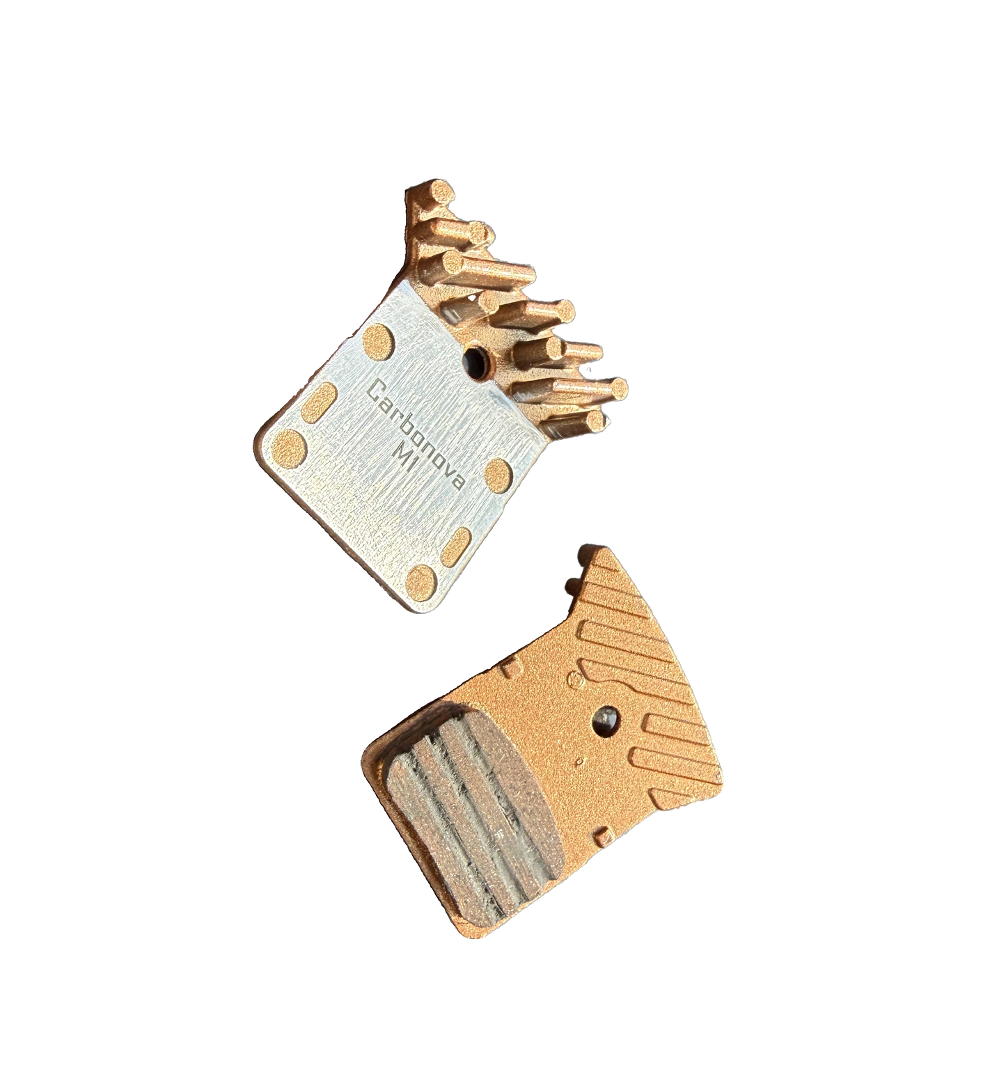 Carbonova road bike brake pad side view