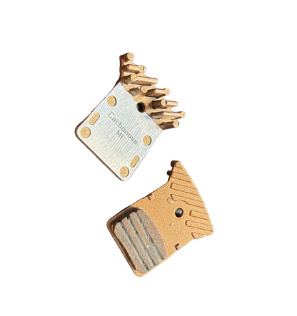 Carbonova road bike brake pad side view